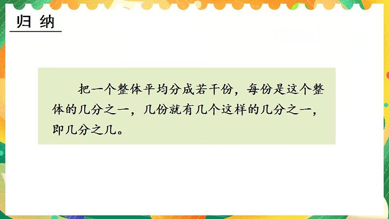 7.3 认识一个整体的几分之几（课件）-三年级下册数学苏教版06