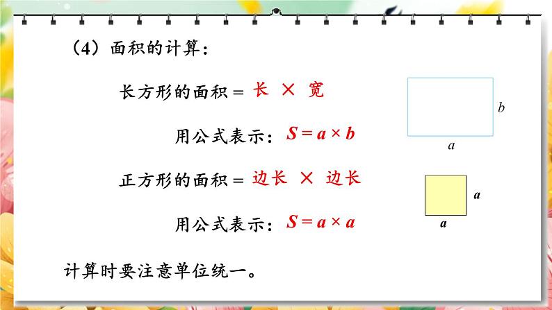 第六单元复习（课件）-三年级下册数学苏教版第4页