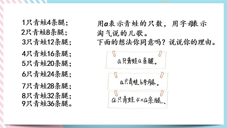 5.1 字母表示数（1） 课件+练习04