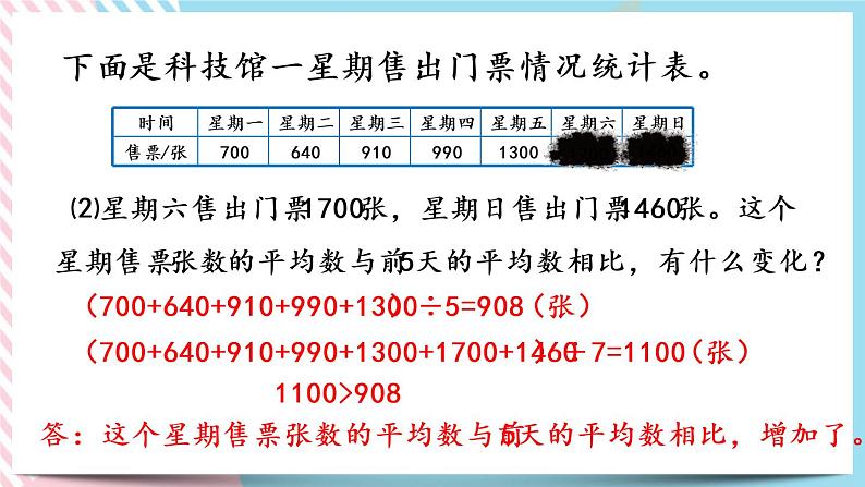 6.6 平均数（2） 课件+练习05