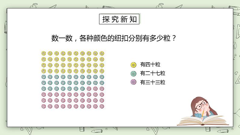 人教版小学数学一年级下册 4.2 读数写数 课件+教学设计+同步练习03