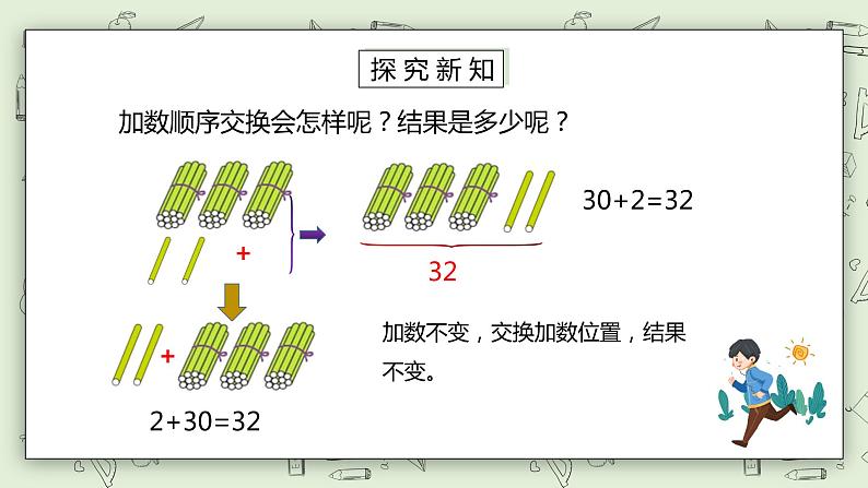 人教版小学数学一年级下册 4.5 整十数加一位数及相应的减法 课件第6页