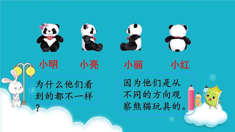 人教版数学二年级上册 第1课时  观察物体（1） 课件05