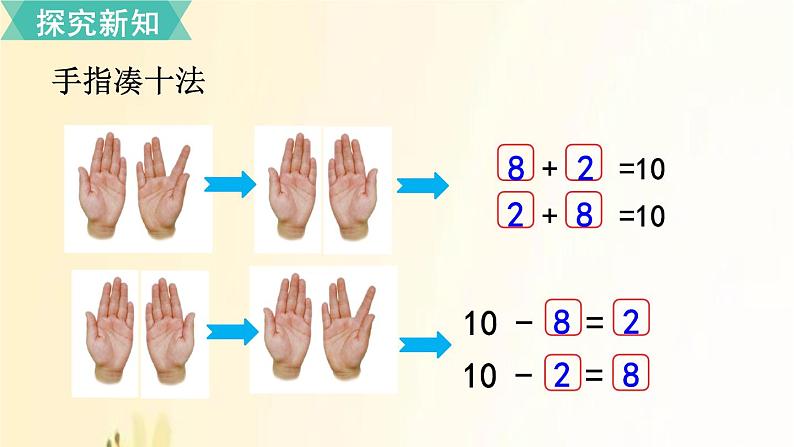 北师大版数学一年级上册 第11课时   小鸡吃食 课件08