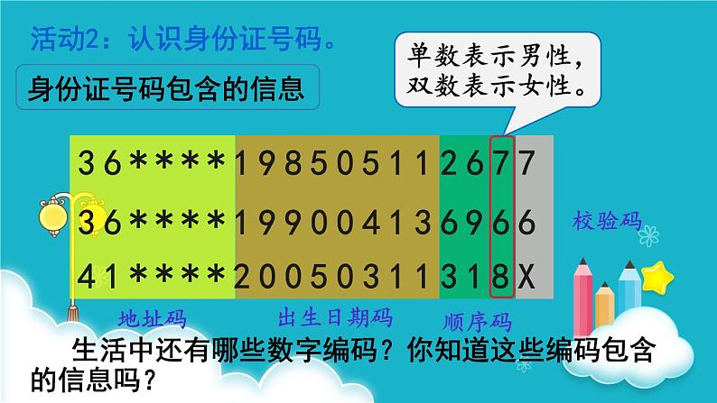 人教版数学三年级上册 ★  数字编码 课件第4页