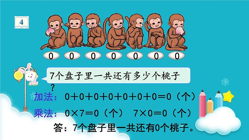 人教版数学三年级上册 第6课时  一个因数中间有0的乘法 课件第4页