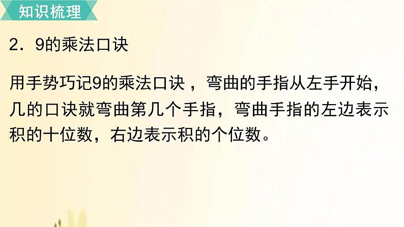 北师大版数学二年级上册 第八单元复习 课件05