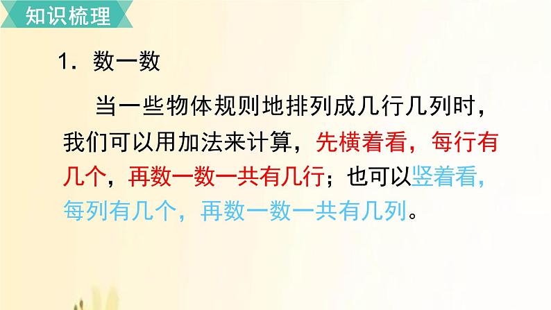 北师大版数学二年级上册 第三单元复习 课件03