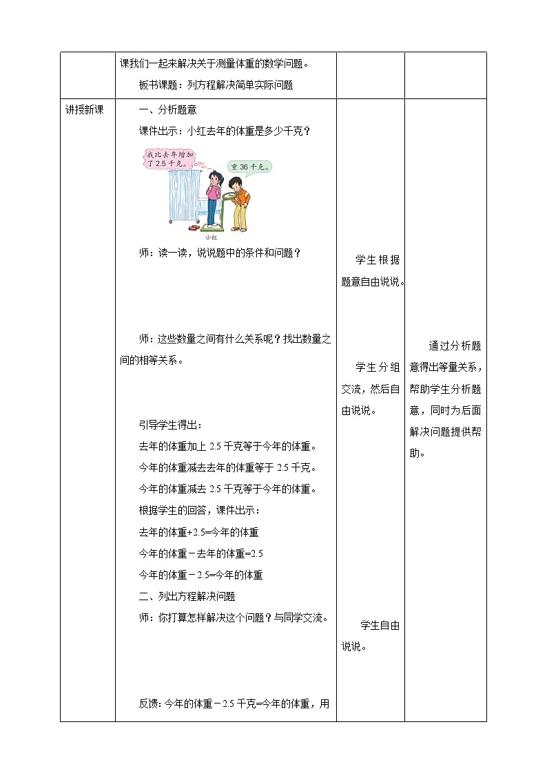 1.4《列方程解决简单的实际问题》课件（送教案+导学案）02