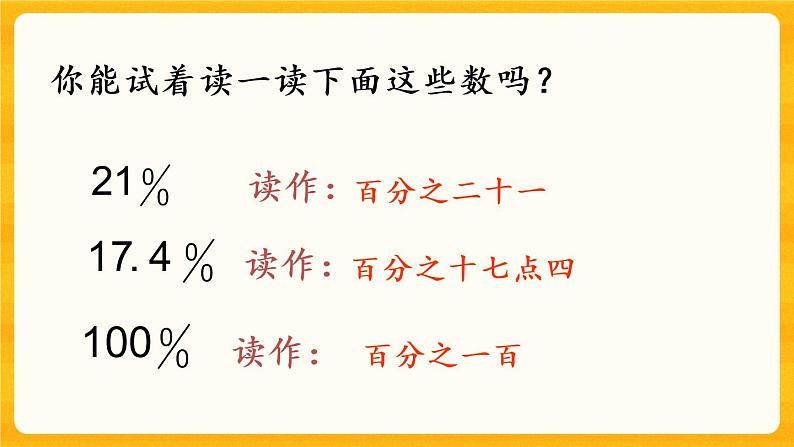 1.1《 百分数的意义及读写法》课件+课时练（含答案）06