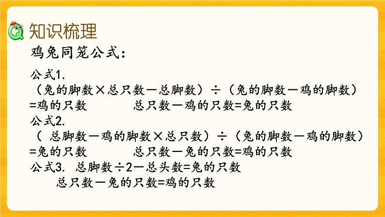 5.1.20《 鸡兔同笼》课件第3页