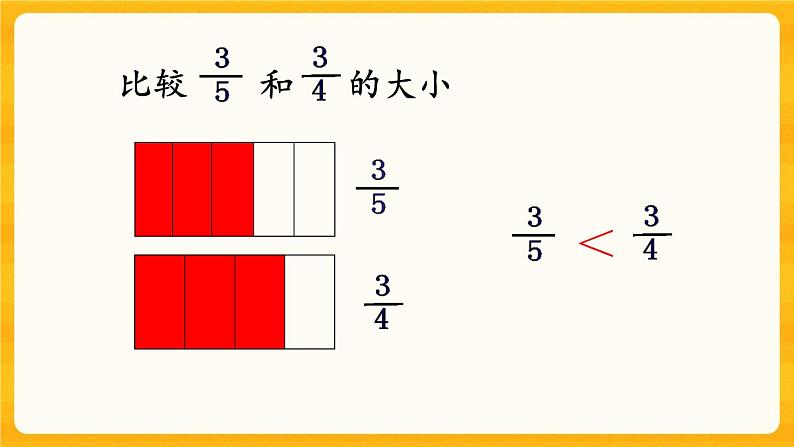 2.6《 分子相同的分数比较大小》课件第7页