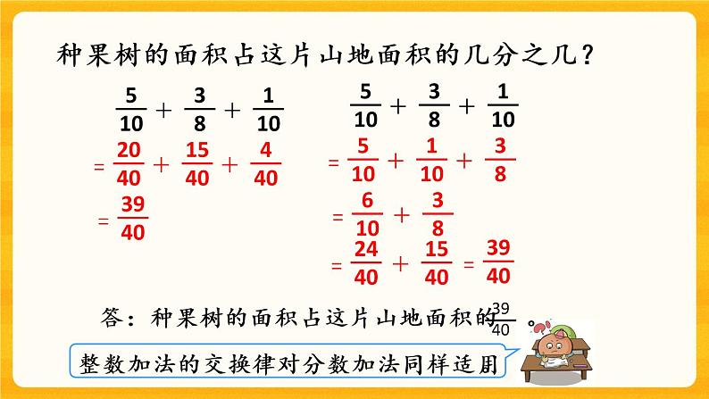 4.5《分数加减混合运算（2）》课件+课时练（含答案）06