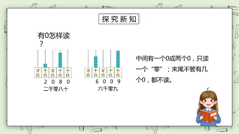 人教版小学数学二年级下册 7.3 读数写数 课件（送教案+练习）04