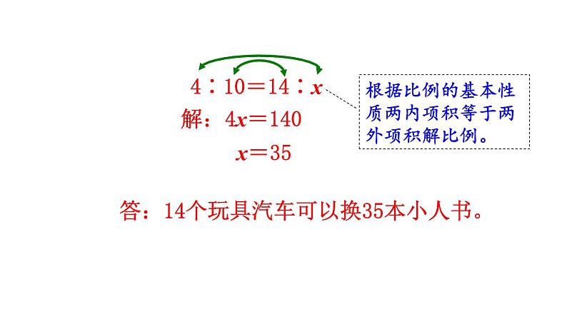 北师大版六年级数学下册课件 第二单元 第3课时  比例的应用第6页