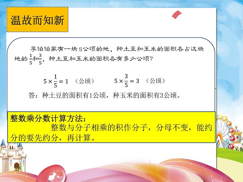 分数乘分数（课件）人教版六年级上册数学第2页