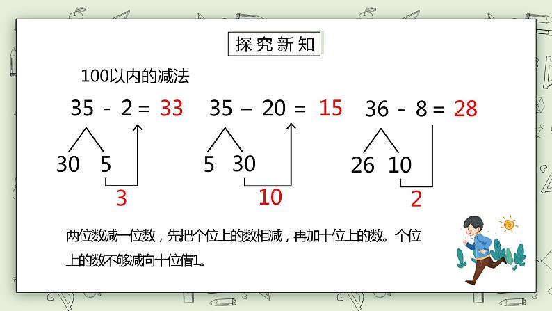 人教版小学数学一年级下册 8.1 加法和减法 课件（送教案+练习）05