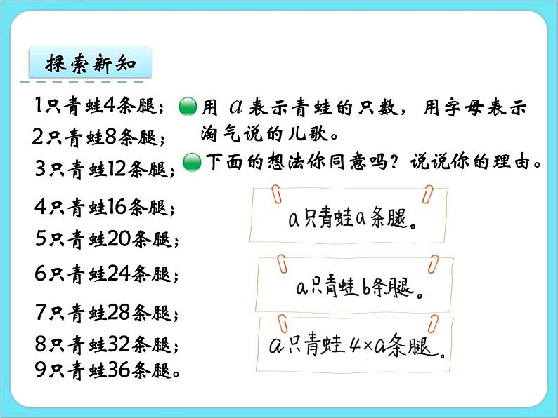 5.1 字母表示数（1） 课件+练习05