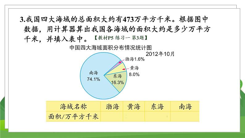苏6数下 第1单元 练习一 PPT课件04