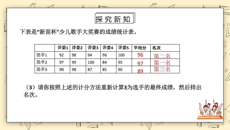 北师大版五下8.3《平均数的再认识》课件+教学设计+同步练习06