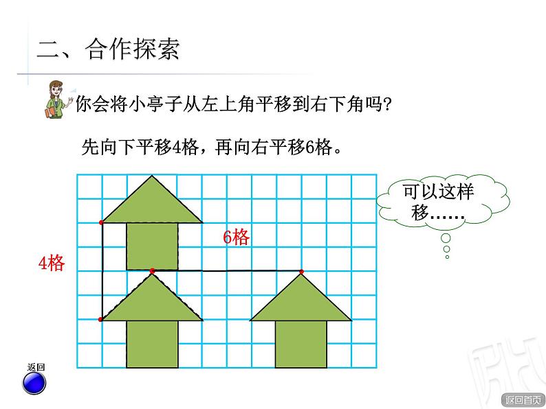 对称、平移与旋转--图形的平移课件PPT06