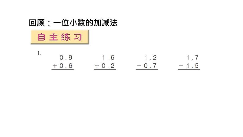 小数的加减法课件PPT01