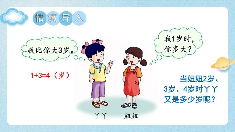 【冀教版】四下数学 《二 用字母表示数》第1课时 用字母表示数量关系  课件第3页