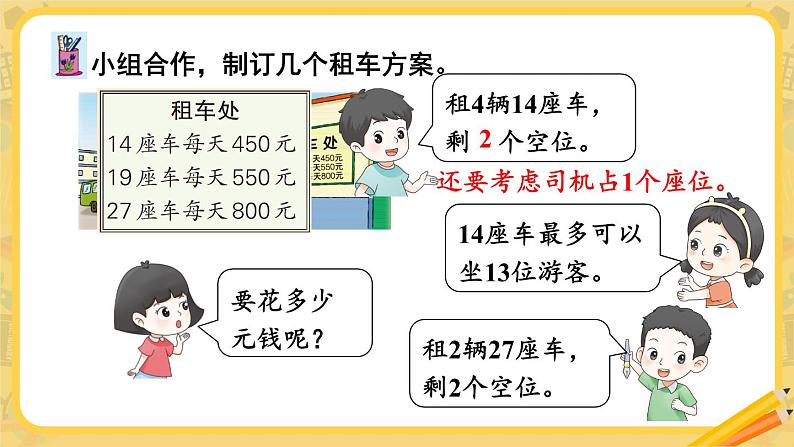 【冀教版】三下数学 二 《两位数乘两位数》名山一日游  课件04
