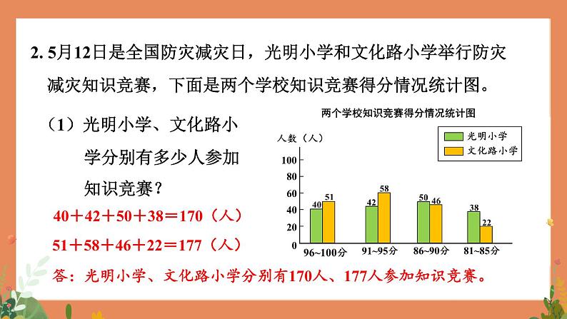 【冀教版】四下数学 《本册综合》第4课时 统计与概率  课件第7页