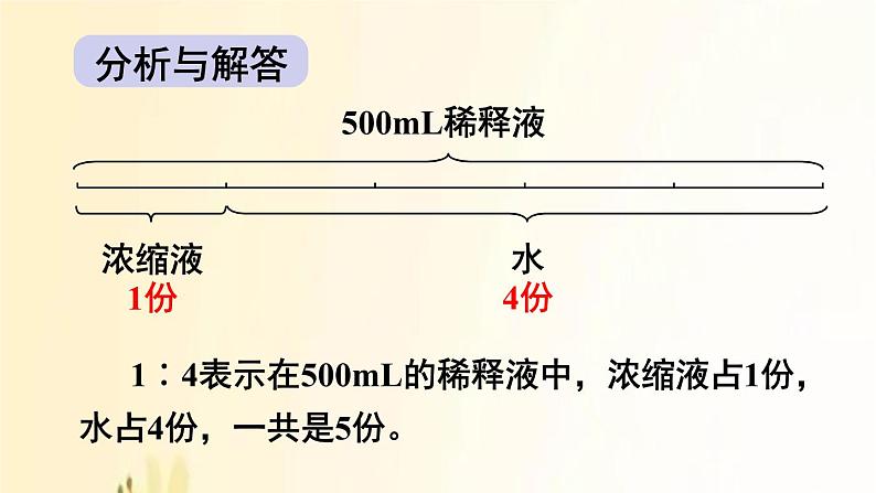 人教版数学六年级上册 第3课时  比的应用 课件05