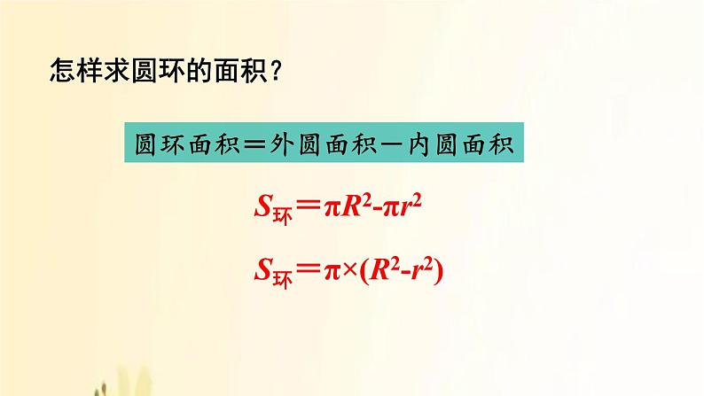 人教版数学六年级上册 第5课时  圆的面积（2） 课件第6页