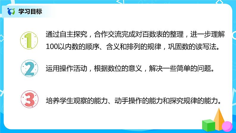 人教版数学一年级下册第4单元第3课时《数的顺序》课件（送教案+习题）02