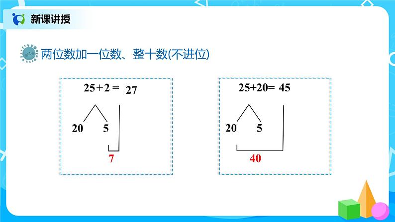 人教版数学一年级下册第6单元100以内的加法和减法第3课时《两位数加一位数（进位）、整十数》课件（送教案+习题）03