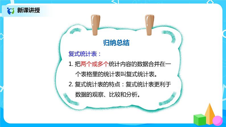 人教版数学三年级下册第三单元复式统计表《复式统计表》课件PPT+教案+练习08