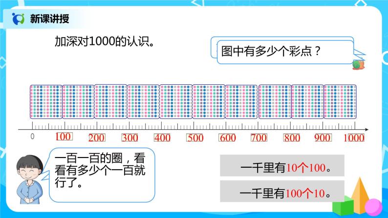 人教版数学二年级下册第七单元第3课时《用算盘计数》课件+教案+习题05