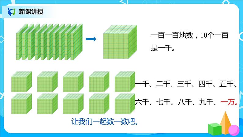 人教版数学二年级下册第七单元第5课时《万以内的数的认识和组成》课件+教案+习题05