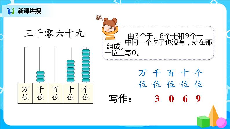 人教版数学二年级下册第七单元第7课时《万以内的数写法》课件+教案+习题07