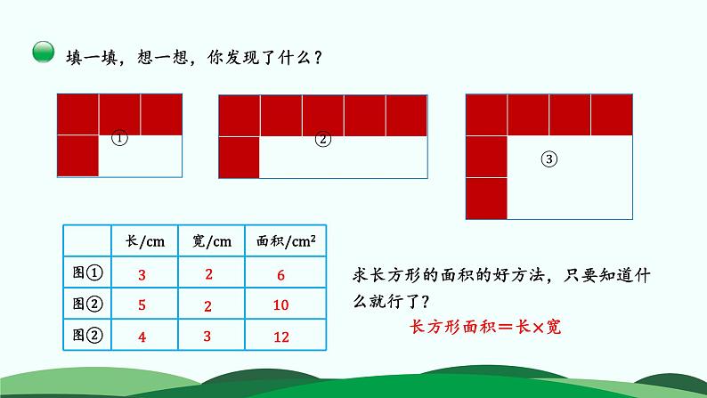 5.3长方形的面积课件PPT第6页