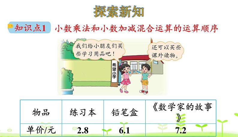 3.6 手拉手 PPT课件 北师大版数学四年级下册第4页