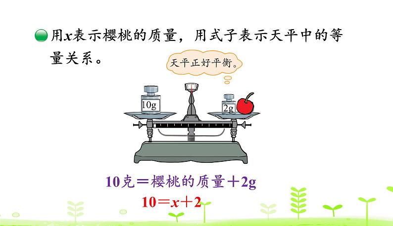 5.4 方程 PPT课件 北师大版数学四年级下册第6页