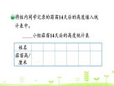 6.2 栽蒜苗（一） PPT课件 北师大版数学四年级下册