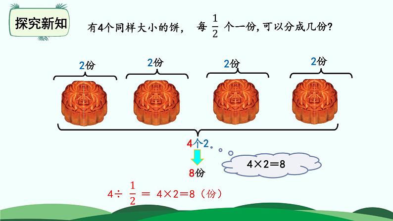 5.2 分数除法（二） 精品课件 北师大版数学五年级下册第7页