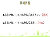 1.4 分数王国与小数王国 优质课件 北师大版数学五年级下册