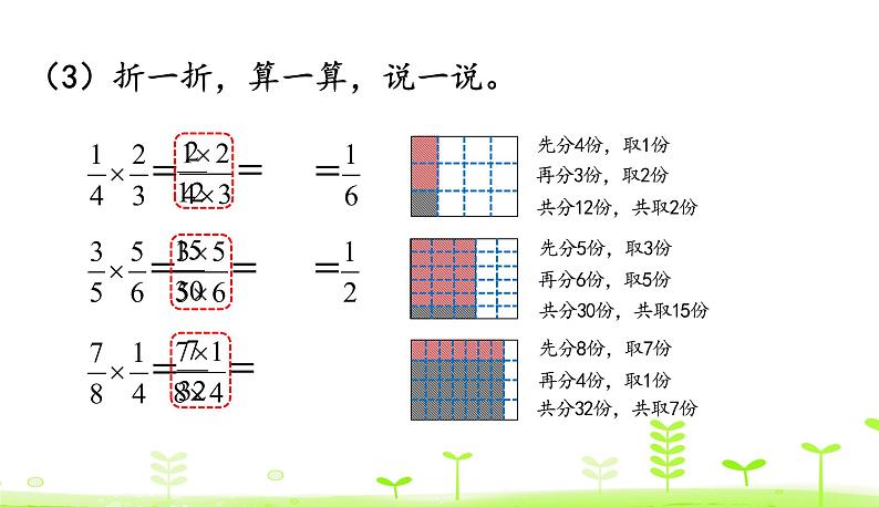 3.5 分数乘法（三）（1） 优质课件 北师大版数学五年级下册第8页