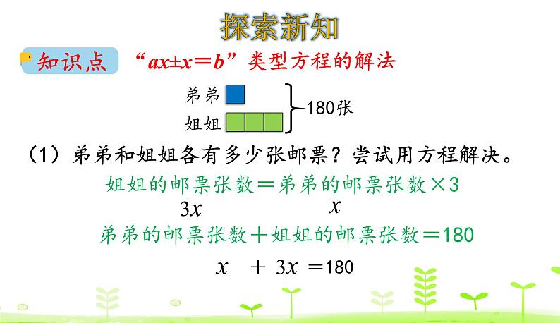 7.1 邮票的张数 优质课件 北师大版数学五年级下册04