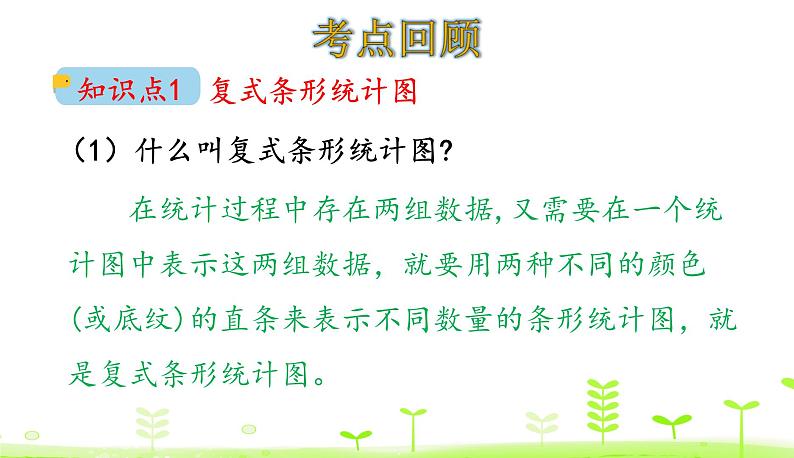 总复习第3课时 统计与概率 优质课件 北师大版数学五年级下册第4页