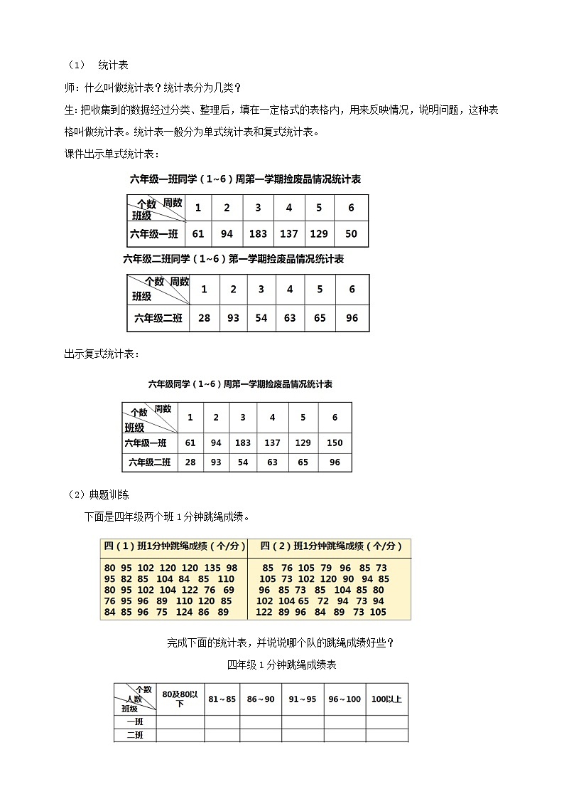 6.3 统计与概率 课件+教案+练习（含答案）人教版六年级数学下册02
