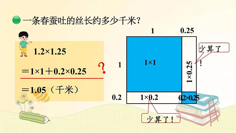 北师大版数学四年级下册 第6课时  蚕   丝 课件04