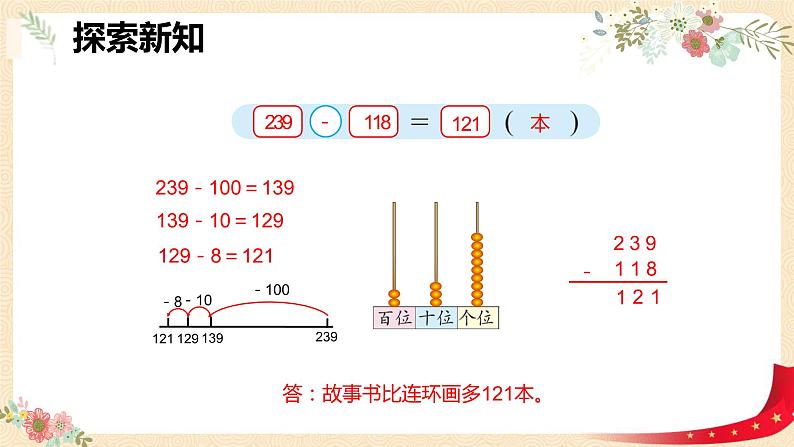 第五单元+4.小小图书馆（课件）2023学年二年级数学下册同步备课（北07