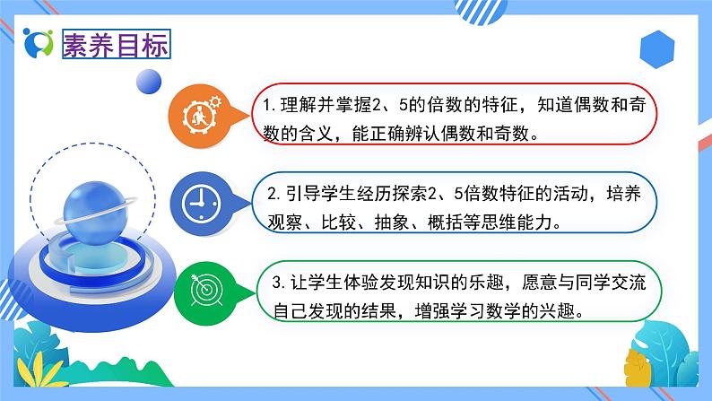 新人教版小学数学五年级下册-2.2.1《2、5的倍数的特征（例1）》素养达标课件02